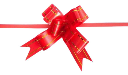 Moñas Para Regalos Paquete De 200 Unidades 40 Cm X 2.5 Cm 1