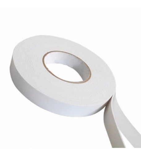 Cinta Doble Faz Blanca 19mm X 5.5mts -supercenter- 0