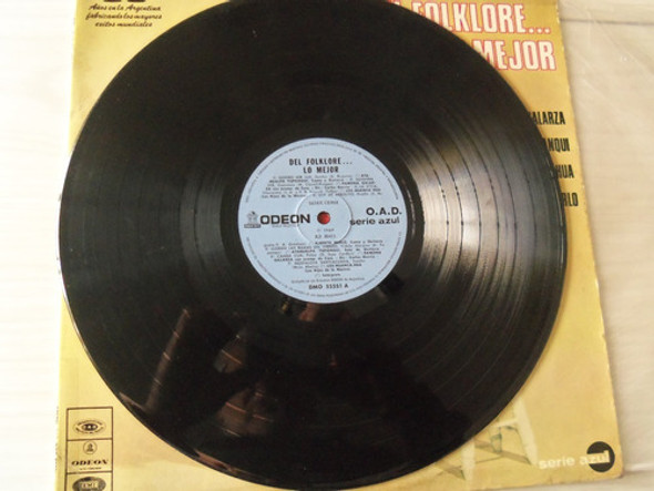 Vinilo Discos Del Folklore Lo Mejor, Odeon Emi 1969 1