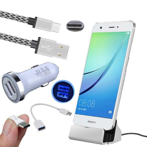 5 C Muelle Coche Cargador Otg Cable Convertidor De Usb Para 0