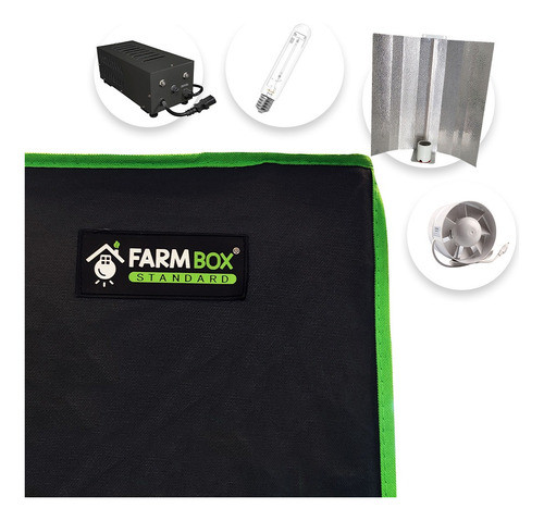 Kit Indoor Basico Hps Standard 100x100x200 Cultivo Indoor 0