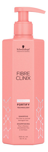 Schwarzkopf Fibre Clinix Kit Fortify Shampoo Enjuague Loción 1