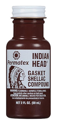 Permatex 20539 Indian Head Gasket Shellac Compound 2 Oz 0