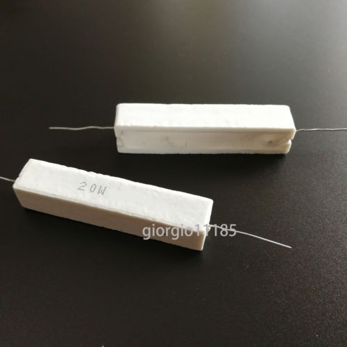 ¿estados Unidos Bolsa 2pcs 47 Ohm 47r? J 20 Vatios Axial Cer 1