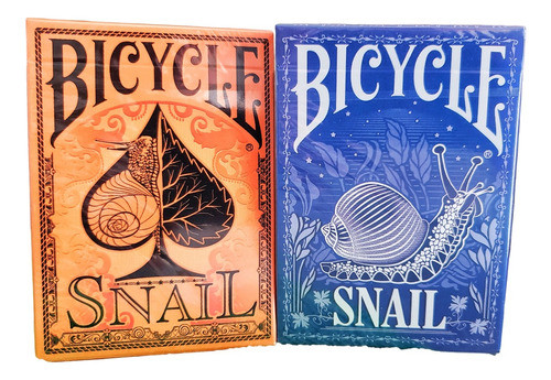 Cartas Bicycle Caracol X 2 /  Edicion De 1000 Unidades 0