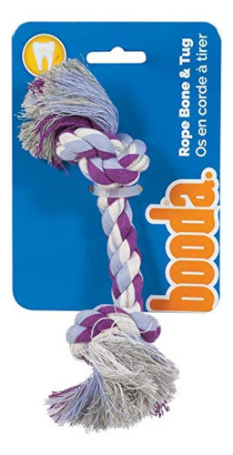 Petmate Booda Two Knot Rope Bone, Multicolor, X-small 0