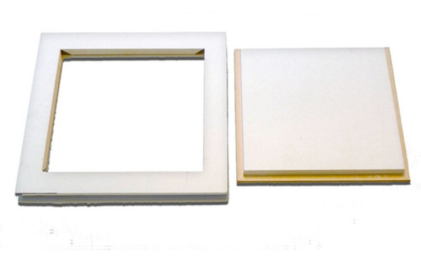 Tapa Inspección Marco Oculto Cielorraso 12,5 Durlock 40x40 0
