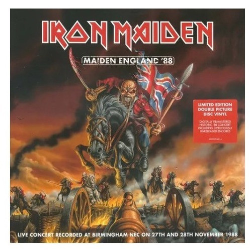 Iron Maiden Maiden England 88 Lp Wea 0