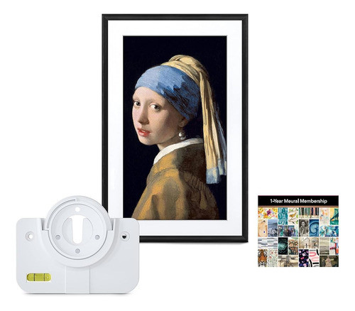 Netgear Meural Canvas Ii Bundle 27  Hd Digital Canvas (19x29 0