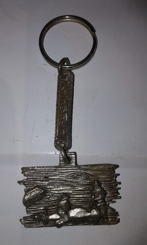 La Yerra Campo Ganado Miniatura Retro Vintage Llavero 0