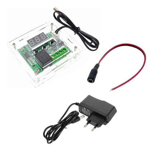 Termostato Controle W1209 + Case + Fonte 12v Para Chocadeira 0
