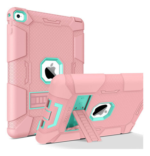 Estuche Para Apple iPad Air 2 6th Rugged Hybrid Cubierta Pro 1