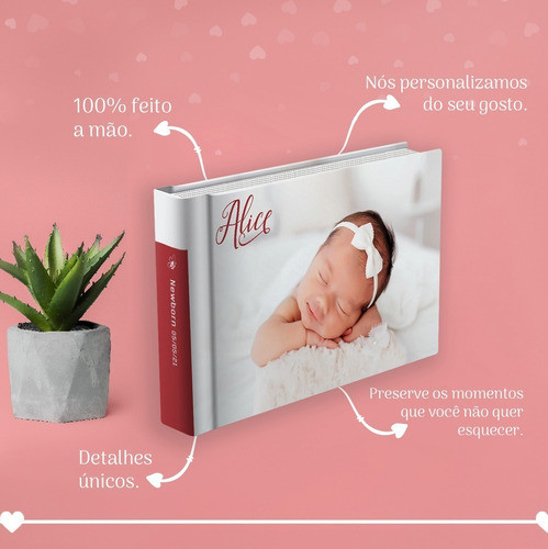 Álbum Auto Colante Capa Personalizado 15x21 40ftos Infantil 1