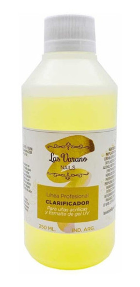 Clarificador Uñas Las Varanos Profesionales 250ml Manicuria 1