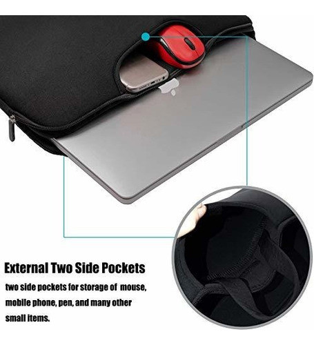 Funda Para Ordenador Portatil De 15,6 Pulgadas, Duradera Y D 1