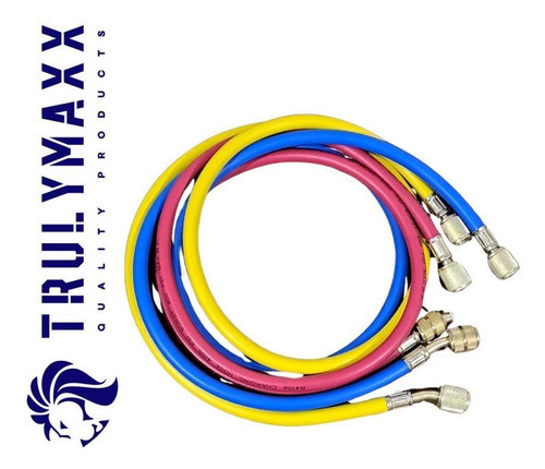 Set De Mangueras Para Manómetros R410  1/4  5/16  1.20 Mt 0