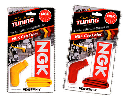 Capuchon Bujia Moto Rojo Ngk Univ 1