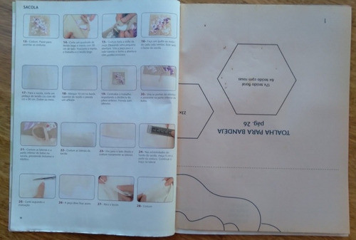 Revista Patchwork Boas Ideias Com Molde 7 / Tpete Sacola. 1