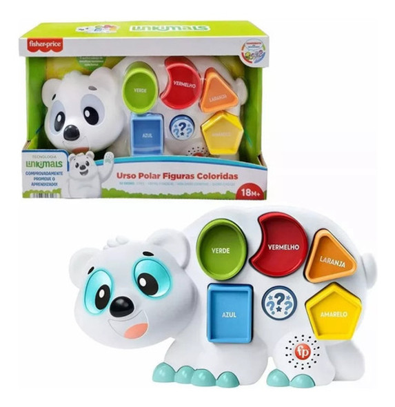 Fisher-price Linkimals Toddler Urso Polar - Mattel 0