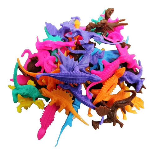 30 Dinosaurios De Plástico 7 Cm Juguete Souvenir Piñata Niño 1