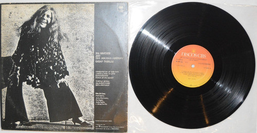 Frt Grátis Janis Joplin Cheap Thrills Lp Impecável Nacional 1