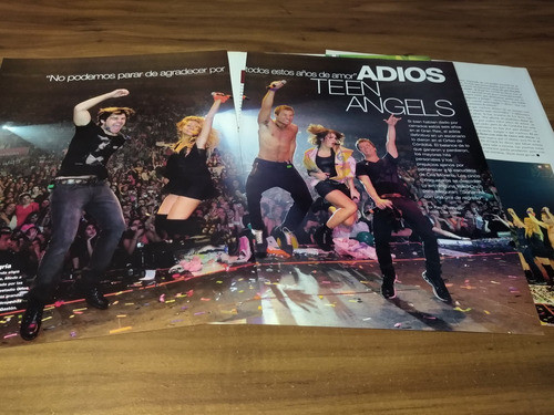 (u213) Casi Angeles * Clippings Revista 4 Pgs * 2012 0