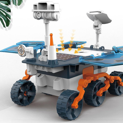 Mars Rover Kit Ensamble Energía Solar, Steam, Diy Toy, 46pzs 1