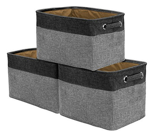 Sorbus Storage Large Basket Set 3pack 15 L X 10 W X 9 H Big 0