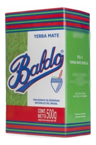 Yerba Mate Baldo X 500grs Catalodiet. 1