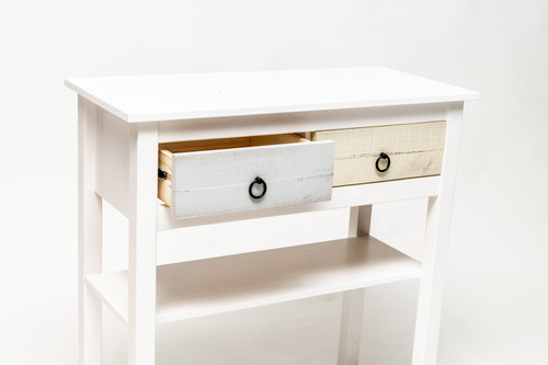 Mesa De Arrimo, Rack, Madera, Armado Gratis, Flora,  Artico 1