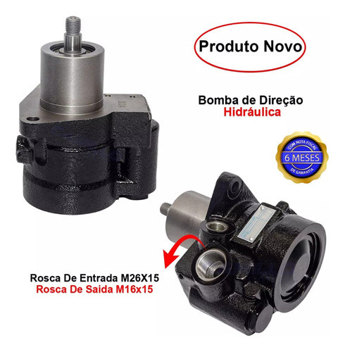 Bomba Direção Hidráulica Mbb Oh1319 Oh1318  Zf 7673 1