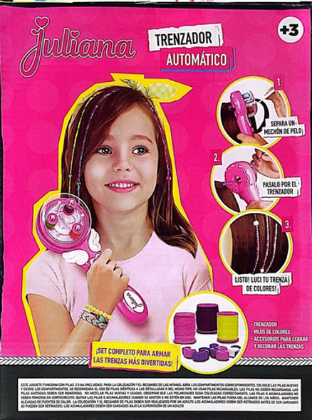 Trenzador De Pelo Juliana Automatico Individual Con Hilo 1