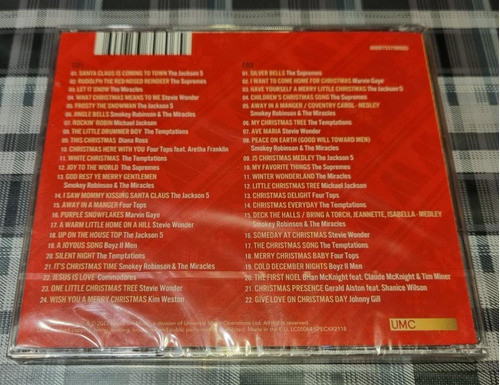 Christmas Motown - 2 Cds Compilado Importado Navidad Nuevo 1