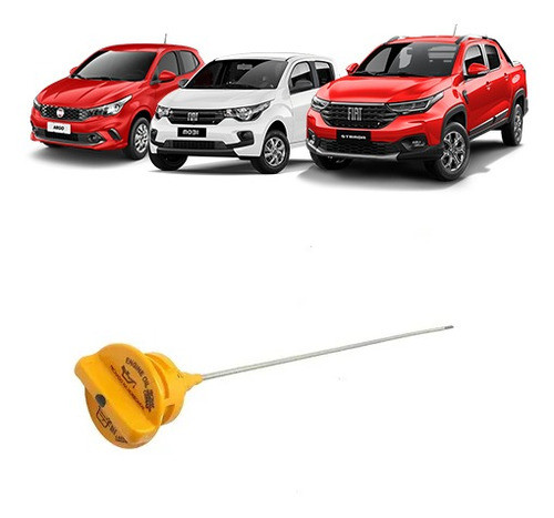 Tampa Óleo Motor C/ Vareta Fiat Argo Cronos Mobi Nova Strada 0