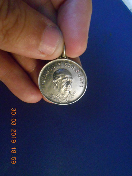 Medalla Del Centro Naval - Homenaje A Sarmiento - Año 1938 1