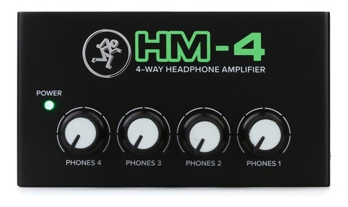 Amplificador De Fones De Ouvido Mackie Hm-4 Powerplay 0