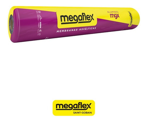 Membrana Megaflex Aluminio Mgx 400 35 Kg 1