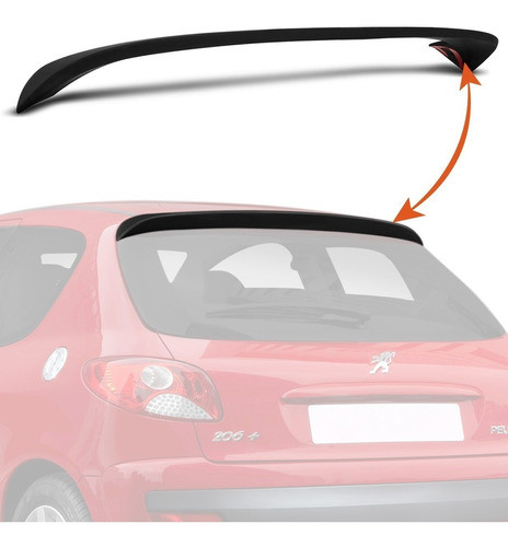 Spoiler Aleron Peugeot 206 Y 207 0