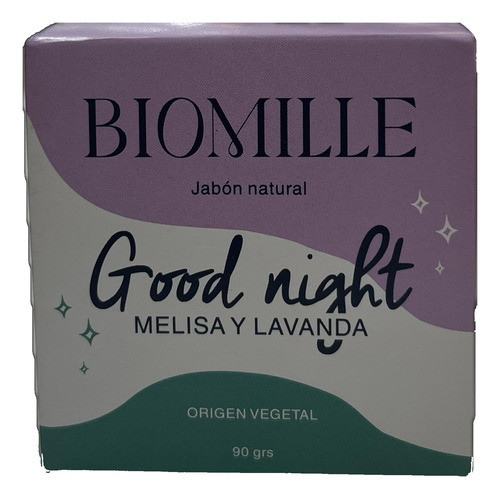 Biomille Jabon Natural Good Night 90g 0