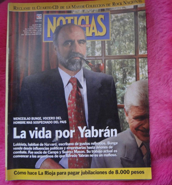 Revista Noticias May 1997 Yabran Cabezas Pichot Roth Nebbia 0