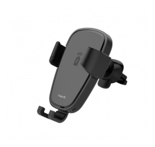 Cargador Para Automovil Inalambrico C/ Soporte Negro Hv-h341 0