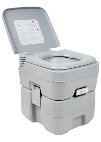 Baño Inodoro Portatil Químico Wc Camping Motor Home Pesca 0