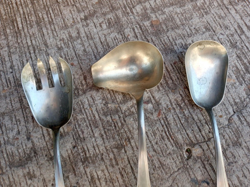 T- Juego De 3 Cucharas Para Servir (ensalada) Silvia Germany 1