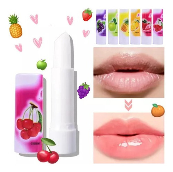 X3 Labial Balsamo Hidratante Frutal Saborizado C/vitamina C 0
