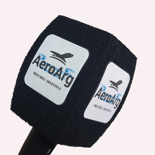 Capuchón Paraviento Portamicrofono Con Logo Impreso Medios 1