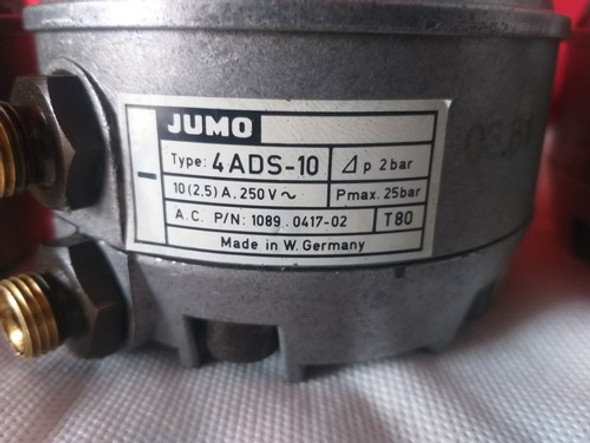 Interruptor Switch De Presion Diferencial Jumo (germany) Urg 0