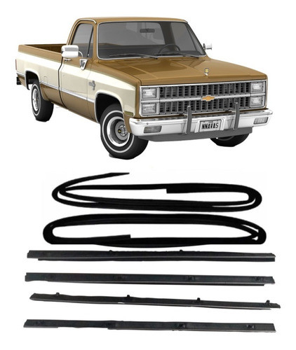 Juego Colisas Chevrolet C-10 1985/1991 Silverado 1980/1991 0