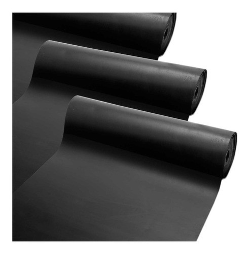 Piso De Borracha 5.5mm Uso Geral 1 Rolo De 2.60x1.00mts 0