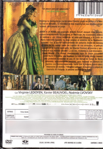 Adiós A La Reina - Dvd Nuevo Original Cerrado - Mcbmi 1