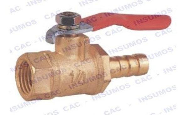 Válvula Esférica Bronce Rosca Hembra 1/4 M8mm Sp016-20 0